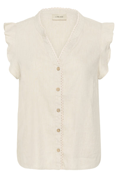 CRJune Shirt Perfectly Pale Melange - 13000 - 10615056 Thumbnail