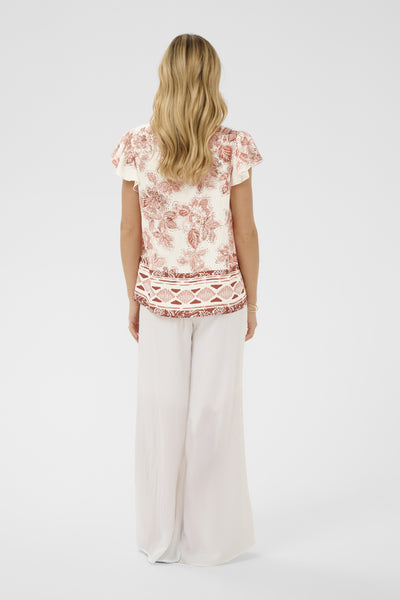 CRJessie Blouse Brandy Flower - 109360 - 10615077 Thumbnail