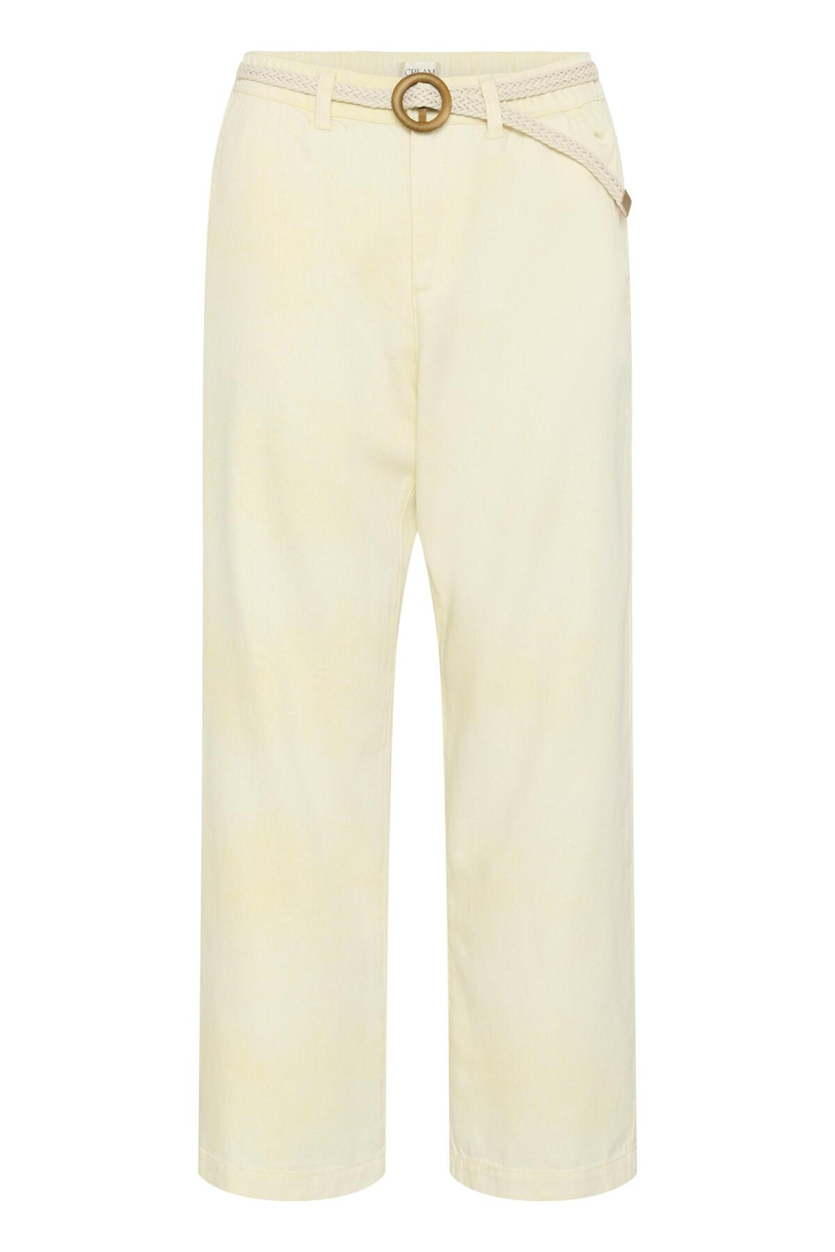 CRLorra Track Pants Lemon Meringue Melange - 12071 - 10615087