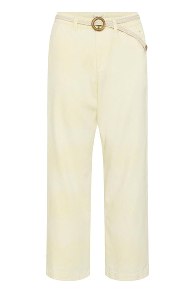 CRLorra Track Pants Lemon Meringue Melange - 12071 - 10615087 Thumbnail