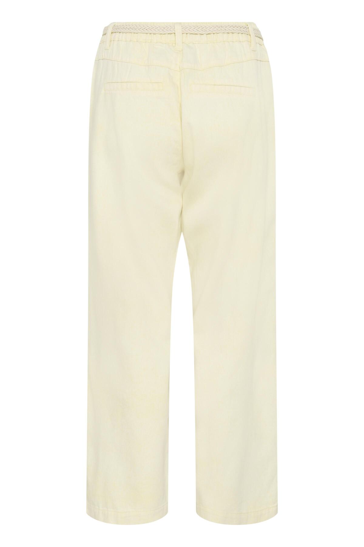 CRLorra Track Pants Lemon Meringue Melange - 12071 - 10615087