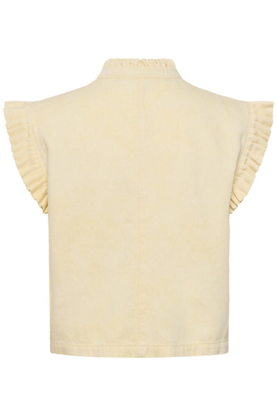CRLorra Waistcoat Lemon Meringue Melange - 12071 - 10615089 Thumbnail