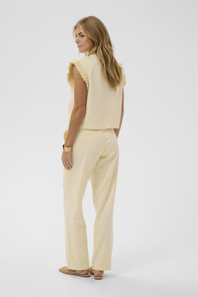 CRLorra Waistcoat Lemon Meringue Melange - 12071 - 10615089 Thumbnail