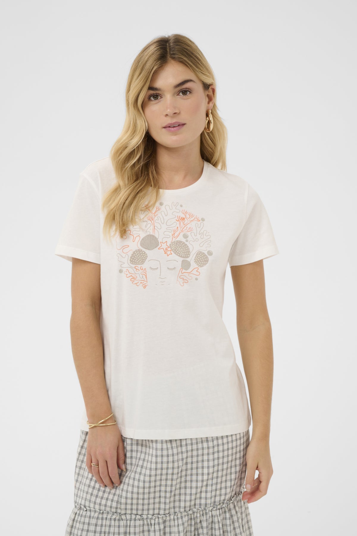 CRSunnia T-Shirt Orange Coral Hair - 109368 - 10615097