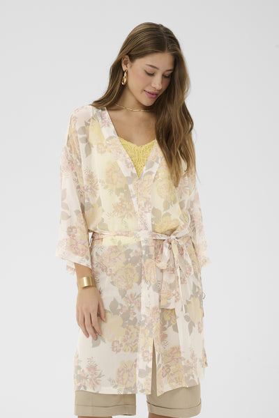 CRDanica Kimono Lemon Flower - 109352 - 10615107 Thumbnail