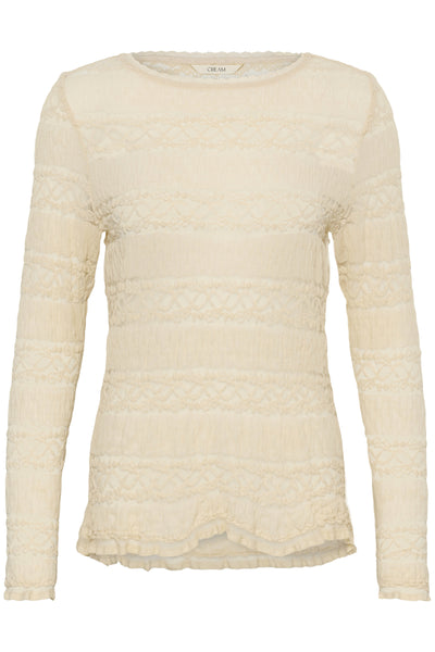 CRRosel T-Shirt Bleached Sand - 131008 - 10615130 Thumbnail