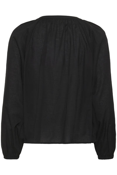 CRReno Blouse Pitch Black - 100120 - 10615135 Thumbnail