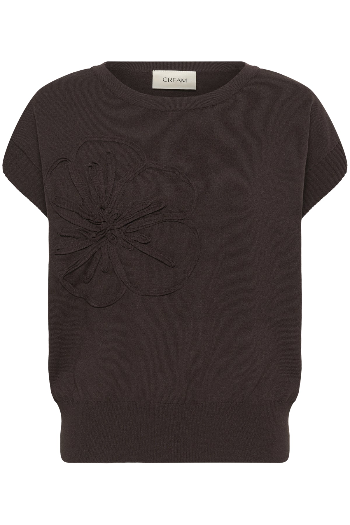 CRDela Knit Slipover w Deco Java - 191016 - 10615143