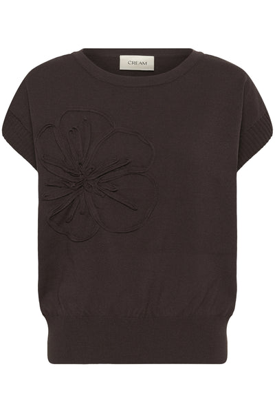 CRDela Knit Slipover w Deco Java - 191016 - 10615143 Thumbnail
