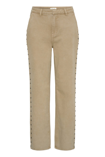 CRVisti Straight Twill w Studs Travertine - 151114 - 10615144 Thumbnail