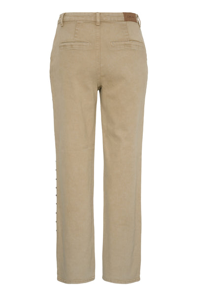 CRVisti Straight Twill w Studs Travertine - 151114 - 10615144 Thumbnail