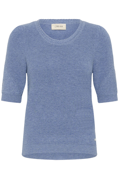 CRDela Knit Blouse Stonewash Melange - 1739171 - 10615145 Thumbnail