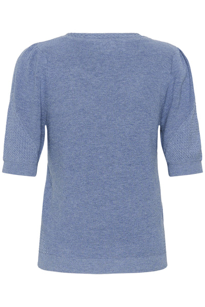 CRDela Knit Blouse Stonewash Melange - 1739171 - 10615145 Thumbnail
