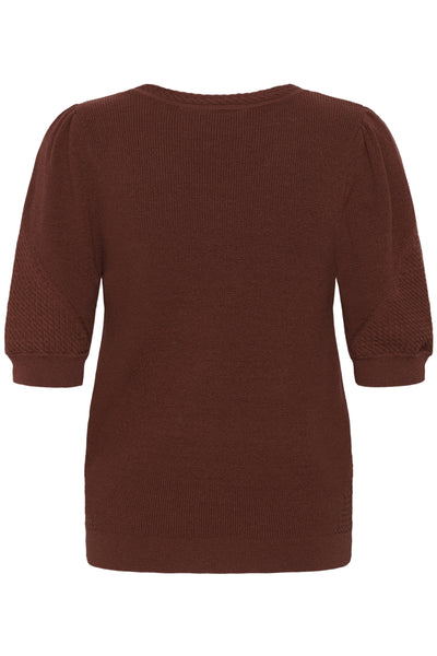 CRDela Knit Blouse Brandy Snifter - 181323 - 10615145 Thumbnail