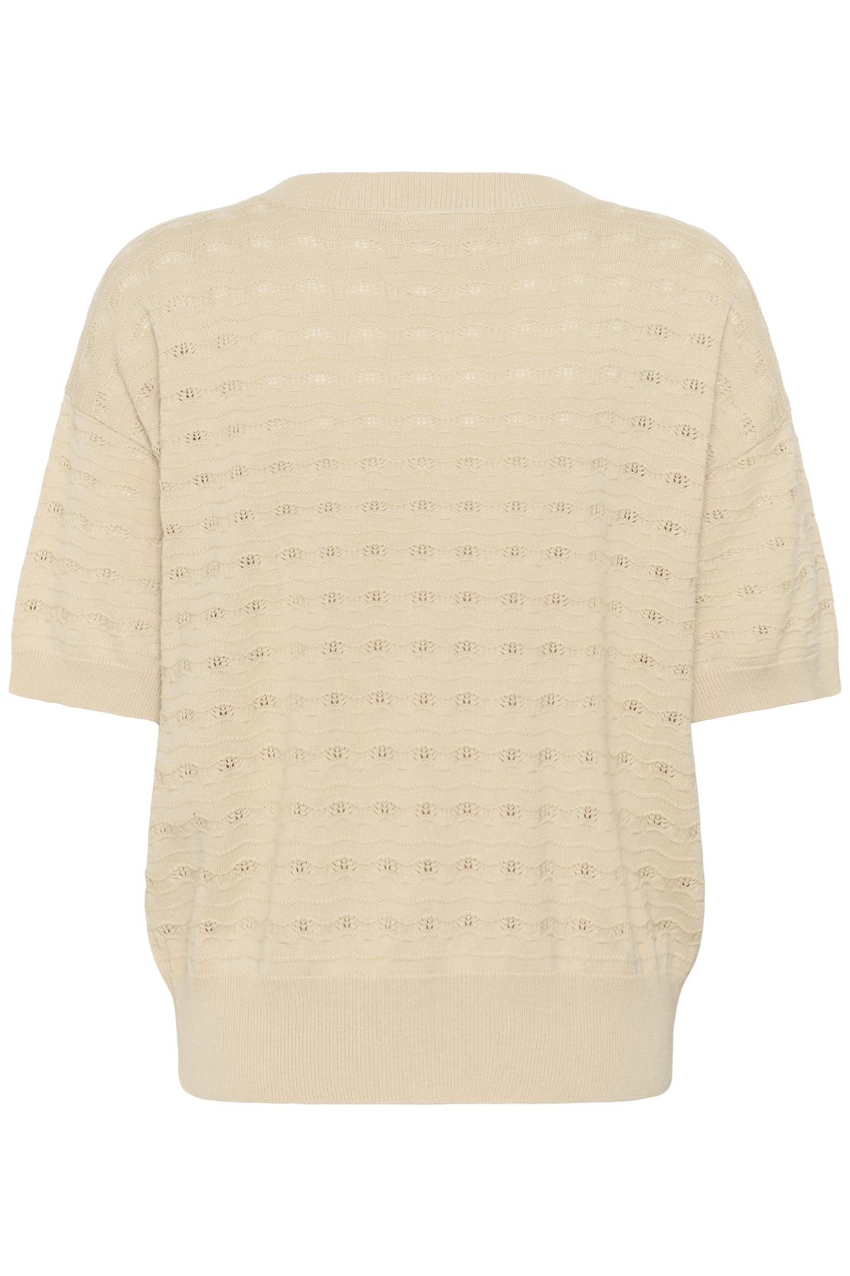 CRAnnali Short Knit Pullover Bleached Sand - 131008 - 10615160