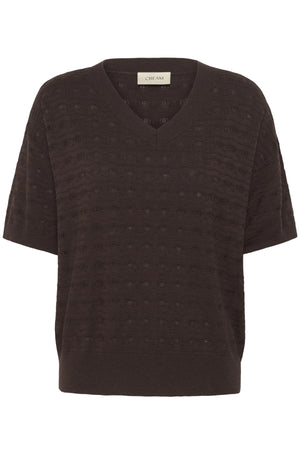 CRAnnali Short Knit Pullover Java - 191016 - 10615160
