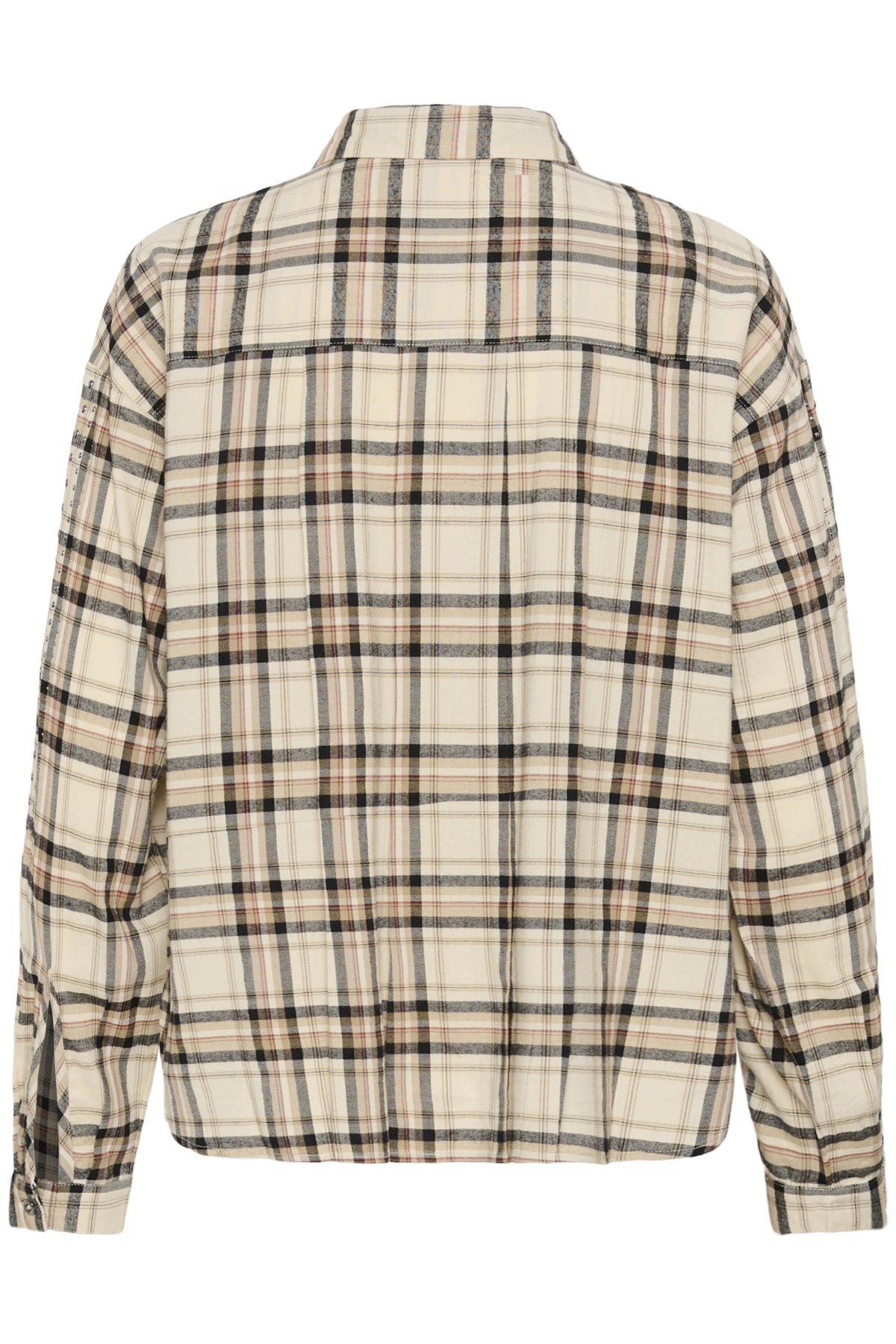 CRUma Shirt Bleached Check - 109549 - 10615167