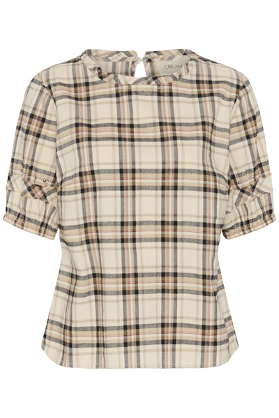 CRUma Blouse Bleached Check - 109549 - 10615169 Thumbnail