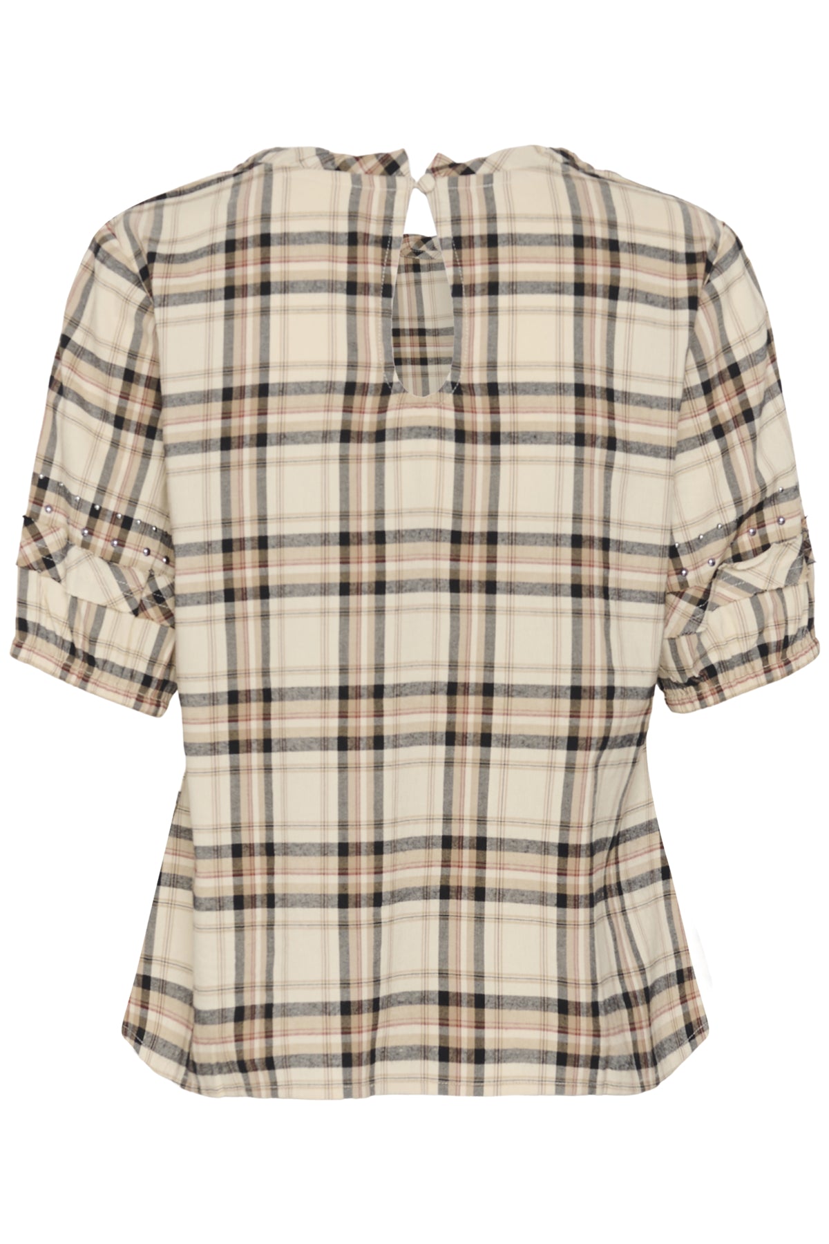 CRUma Blouse Bleached Check - 109549 - 10615169