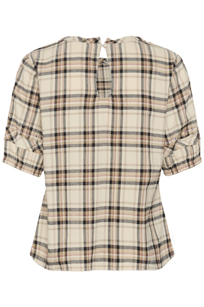 CRUma Blouse Bleached Check - 109549 - 10615169 Thumbnail