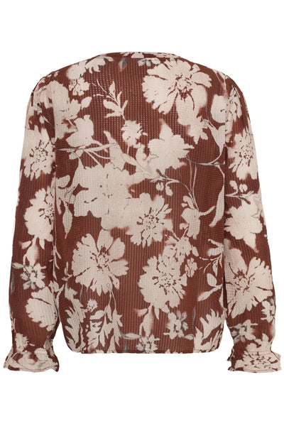 CRHailey Blouse Brandy Flower - 109589 - 10615173 Thumbnail