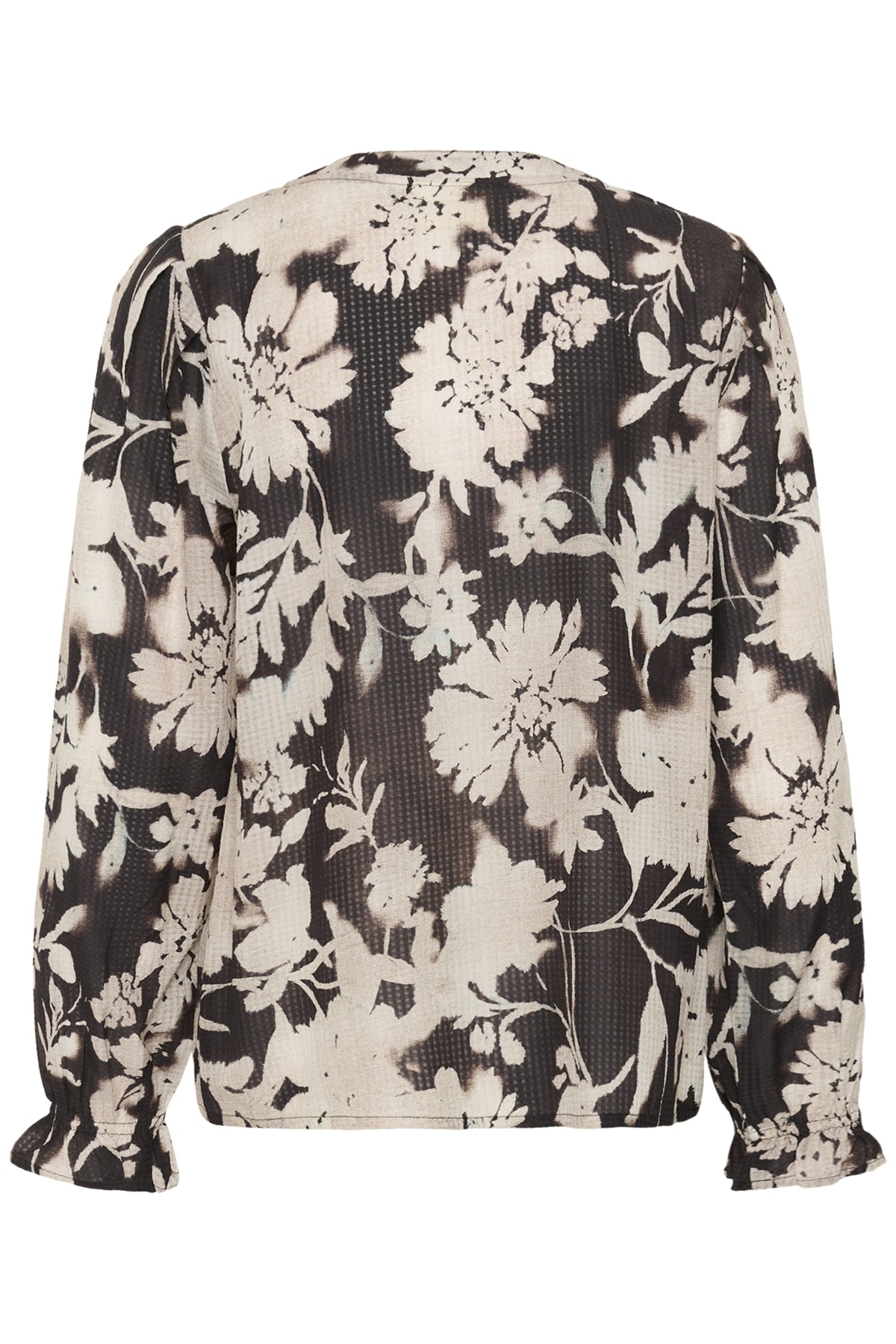 CRHailey Blouse Dark Brown Flower - 109590 - 10615173