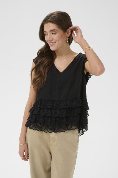 CRSoffie Blouse Pitch Black - 100120 - 10615174 Thumbnail