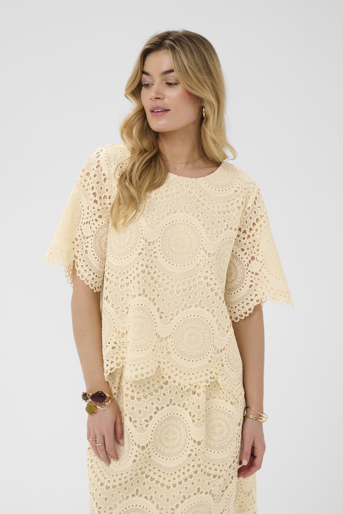 CRBaja Blouse Bleached Sand - 131008 - 10615184
