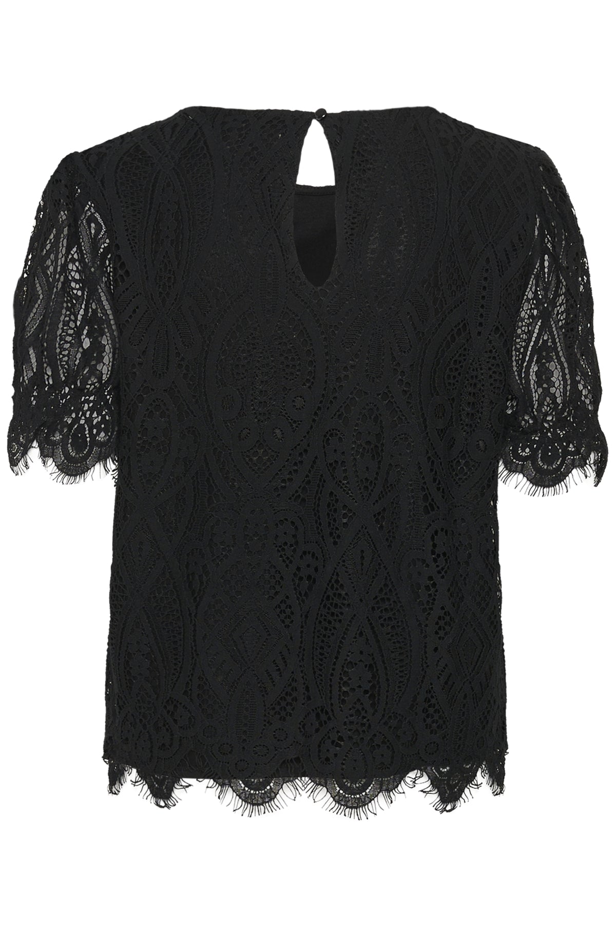 CRDith Lace Blouse Pitch Black - 100120 - 10615189