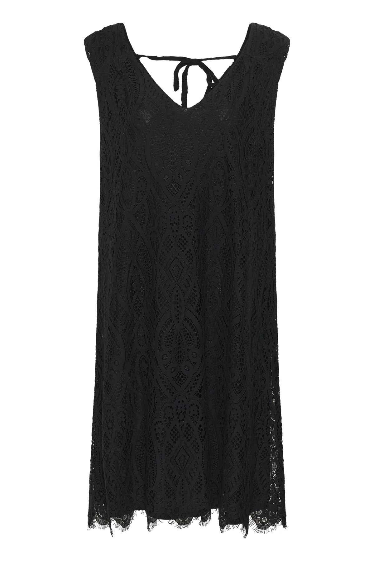 CRDith Lace Dress Pitch Black - 100120 - 10615190