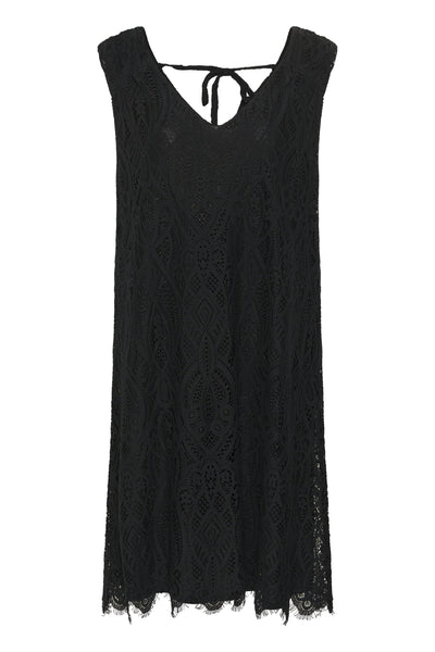 CRDith Lace Dress Pitch Black - 100120 - 10615190 Thumbnail