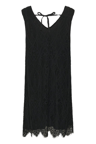 CRDith Lace Dress Pitch Black - 100120 - 10615190 Thumbnail
