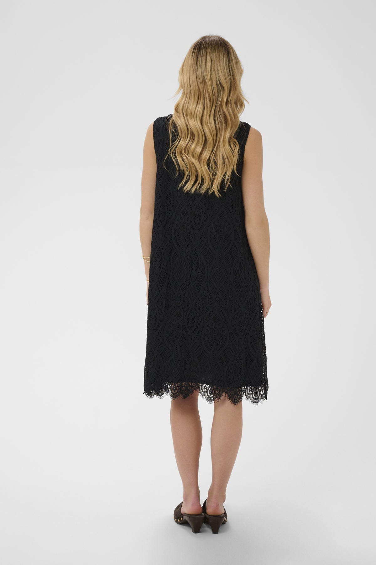 CRDith Lace Dress Pitch Black - 100120 - 10615190