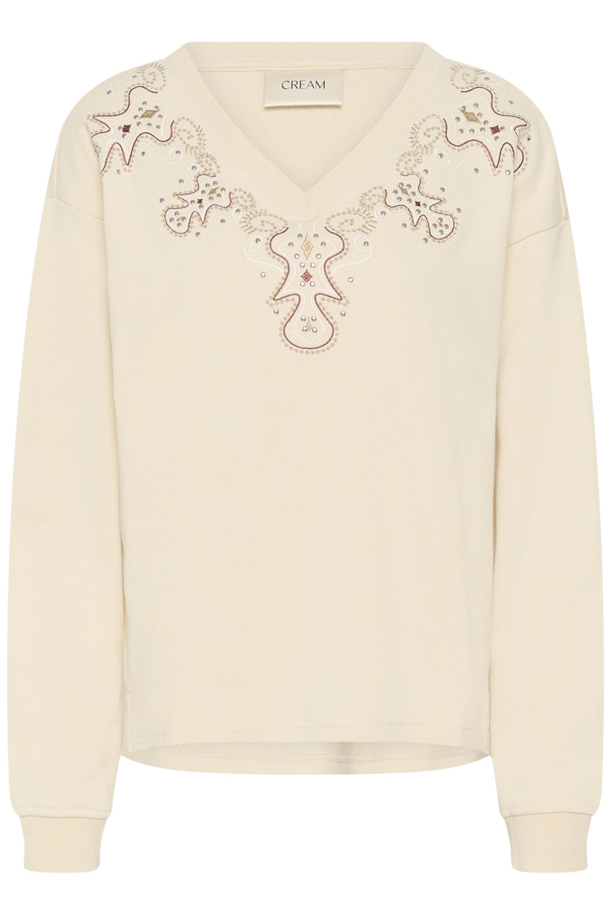 CRLuciana Sweatshirt Bleached Sand - 131008 - 10615194