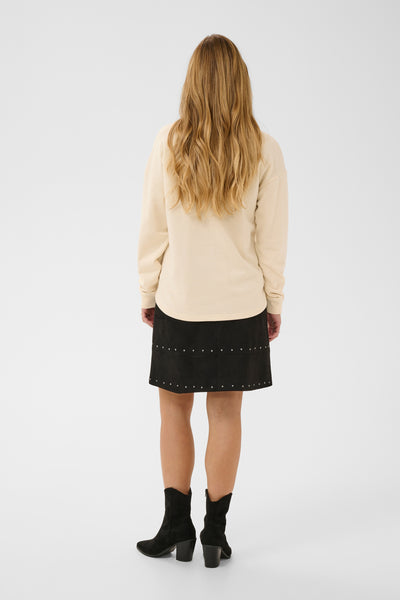 CRLuciana Sweatshirt Bleached Sand - 131008 - 10615194 Thumbnail