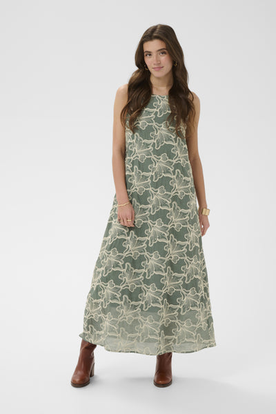 CRTorli Dress MULLED BASIL - 180514 - 10615204 Thumbnail