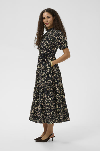 CRMio Dress Black Rose Dot - 109712 - 10615210 Thumbnail