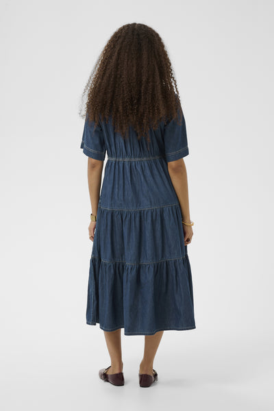 CRWinnie Denim Dress Banff Medium Blue Denim - 1095 - 10615213 Thumbnail