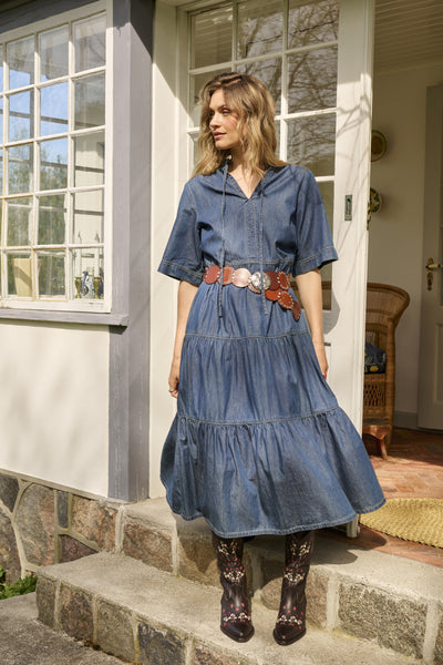 CRWinnie Denim Dress Banff Medium Blue Denim - 1095 - 10615213 Thumbnail
