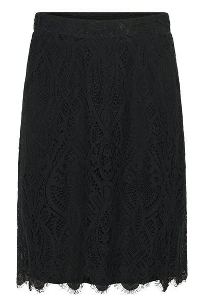 CRDith Lace Skirt Pitch Black - 100120 - 10615215 Thumbnail