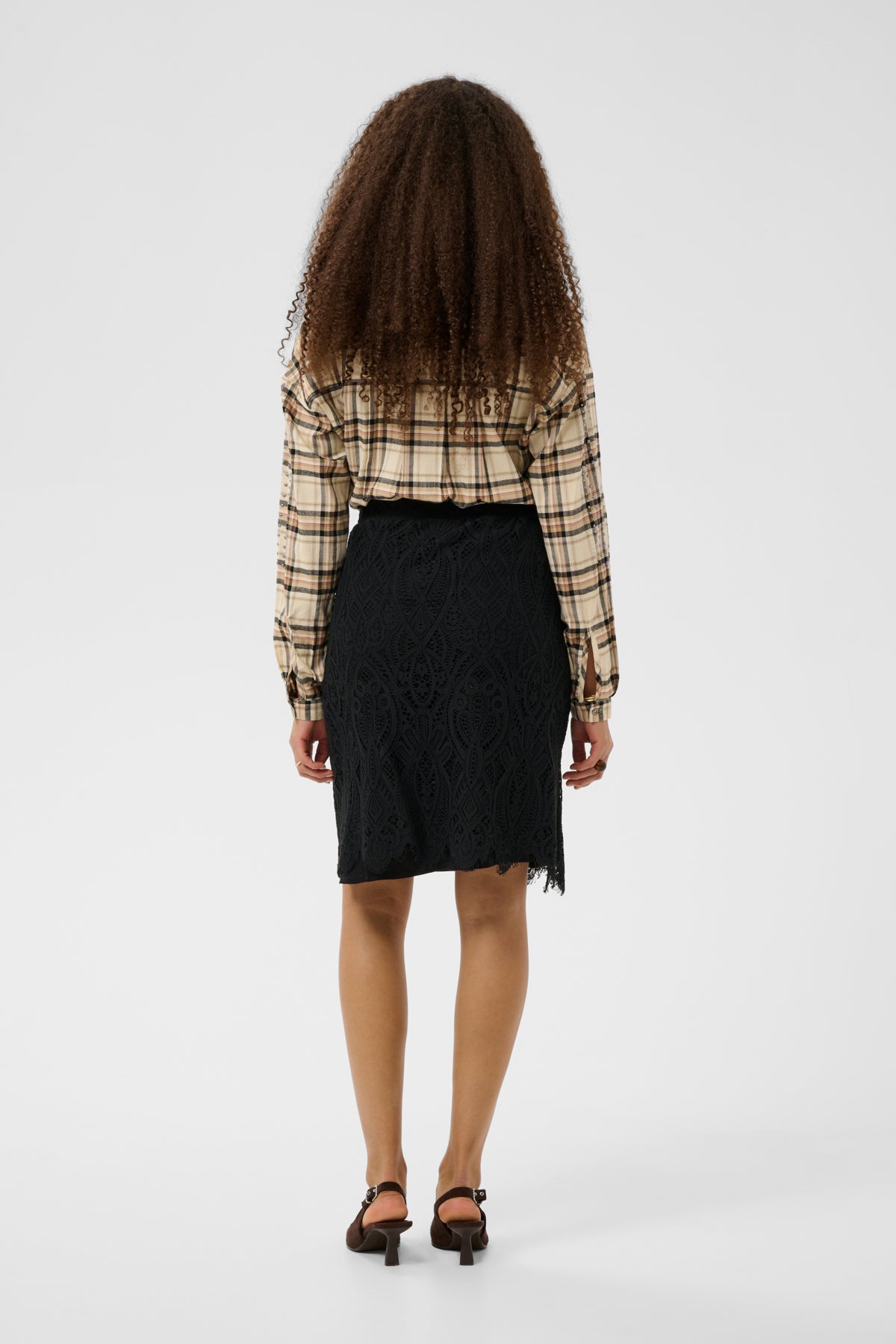 CRDith Lace Skirt Pitch Black - 100120 - 10615215