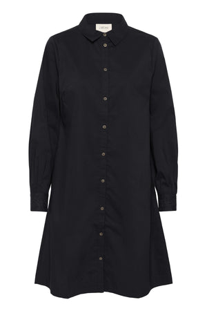 CRLeli Shirt Dress Pitch Black - 100120 - 10615217