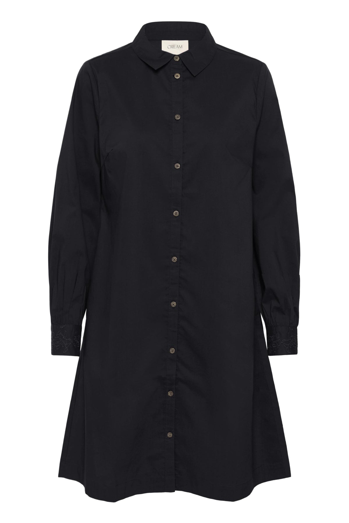 CRLeli Shirt Dress Pitch Black - 100120 - 10615217