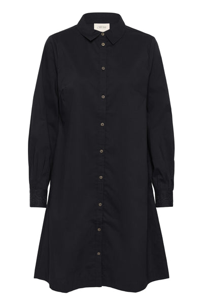 CRLeli Shirt Dress Pitch Black - 100120 - 10615217 Thumbnail