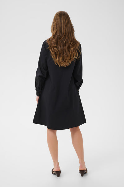 CRLeli Shirt Dress Pitch Black - 100120 - 10615217 Thumbnail