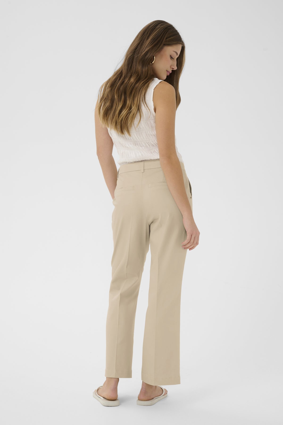 CRGia 7/8 Flared Pant Feather Gray - 151305 - 10615223
