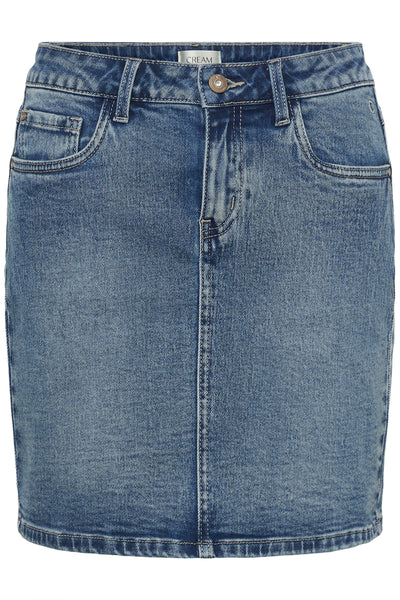 CRDarla Denim Skirt Smithers Mid Blue Denim - 1095 - 10615235 Thumbnail