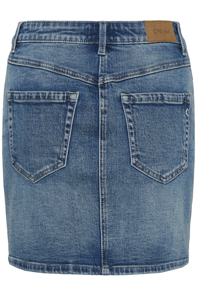 CRDarla Denim Skirt Smithers Mid Blue Denim - 1095 - 10615235 Thumbnail