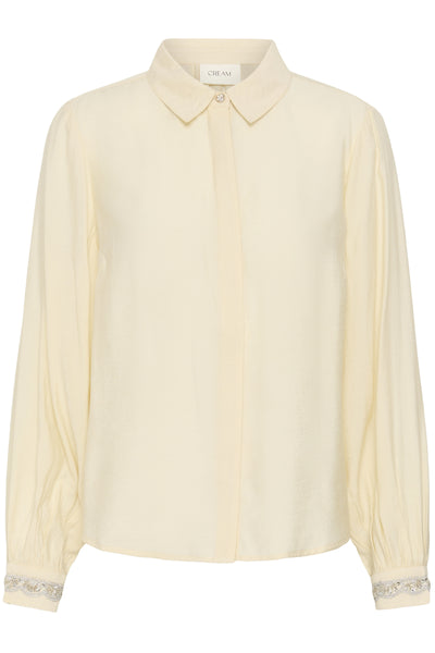 CRTiffany Shirt Bleached Sand - 131008 - 10615251 Thumbnail