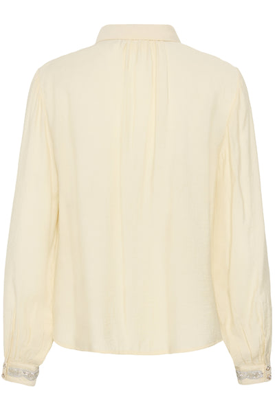CRTiffany Shirt Bleached Sand - 131008 - 10615251 Thumbnail